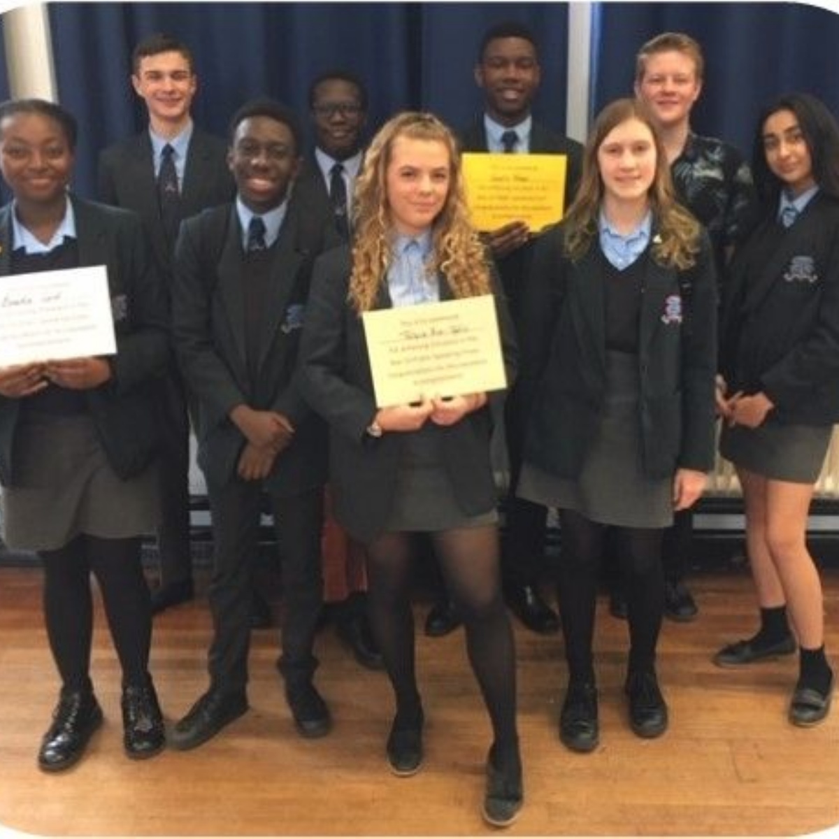 Bexley Grammar School Jack Petchey’s “Speak Out”Challenge!